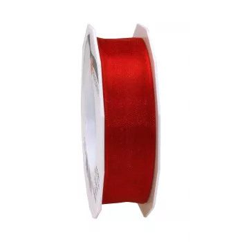 C.E. Pattberg Four Seasons Satin matt presentband röd 25 mm x 25 m