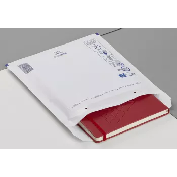 Vereinigte Papierwarenfabriken 100 aroFOL CLASSIC W5/E vadderade kuvert för DIN C5, vita