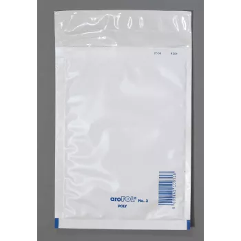 Vereinigte Papierwarenfabriken 100 aroFOL POLY Bubble Mailer vit 480x370 mm
