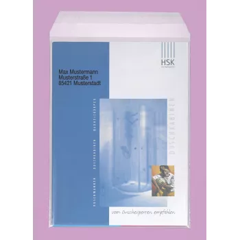 Vereinigte Papierwarenfabriken Poly Mailer DIN B4 utan fönster transparent 100 st