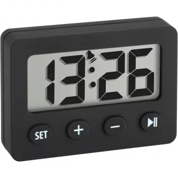 TFA 60.2014.01 reseväckarklocka med timer och stoppur