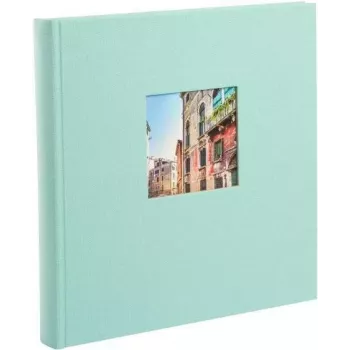 Goldbuch Bella Vista fotoalbum aqua 30x31 cm 100 vita sidor 31507