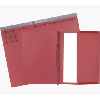 Exacompta 370203B aktmapp – kartong – röd – 320 g/m² – 265 x 316 mm – A4