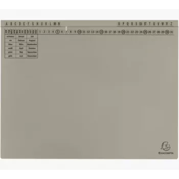 Exacompta 371110B aktmapp – kartong – grå – 320 g/m² – 265 x 316 mm