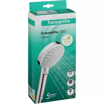 Hansgrohe Crometta Vario EcoSmart handdusch vit/krom