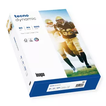 Papyrus Dynamic Tecno A4 kopieringspapper 80 g/m² vitt 500 ark