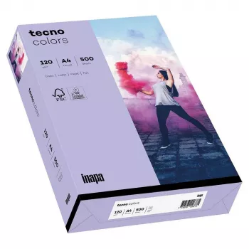 TECNO Colors violett kopieringspapper A4 2100011359 250 ark 120 g/m²