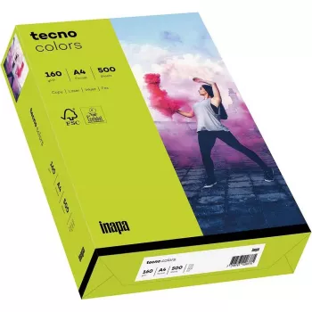 Papyrus kopieringspapper Colors ljusgrön DIN A4 160 g/m² 250 ark – vanligt/kopieringspapper – 160 g/m²