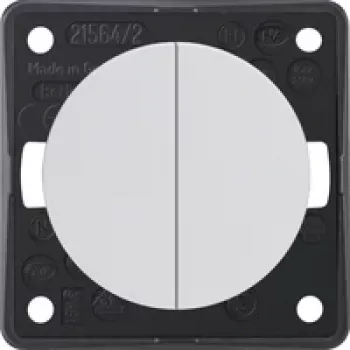 Berker vippströmbrytare 936552509 serie polarvit glansig