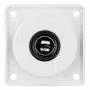 Berker 945172509 Integro uttag 12V polarvit glansig