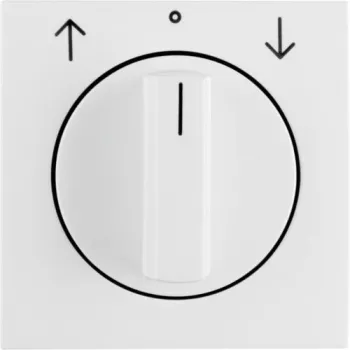 Berker 1080898900 mittplatta med vred för persienn S.1/B.x polarvit