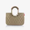 Reisenthel loopshopper M Frame Rhombus shoppingkorg Olive (OS5047)