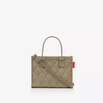 Reisenthel dailyshopper XS rhombus olive mini tote bag