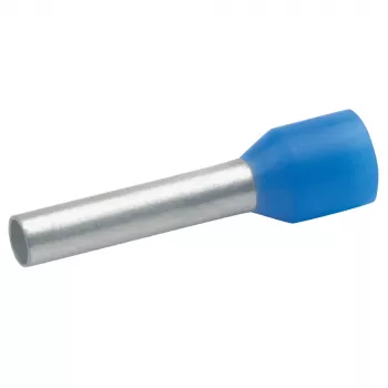 KLAUKE GR4738 isolerad ändhylsa, 2,5 mm², blå, förtennad koppar, polypropen (PP), 100 st