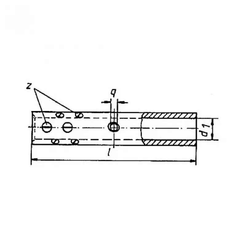 Klauke rörskruvskarv 10 mm² 552R
