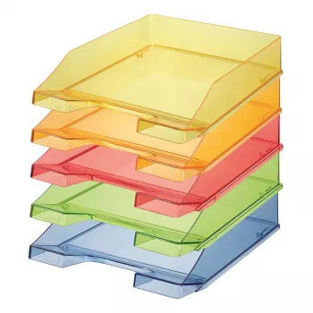 HAN dokumentfack gul-transparent A4