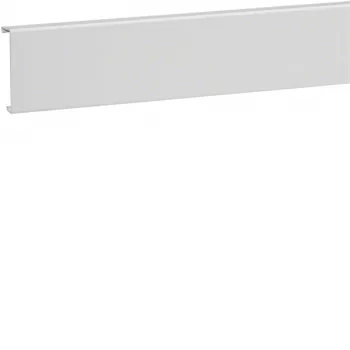 Hager SL2008029016 sockellistkanal lock, PVC, 20x80 mm, trafikvit