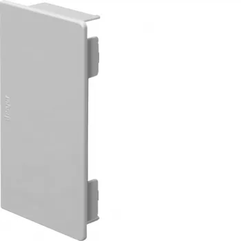 HAGER LF6011067035 ändstycke halogenfri ljusgrå 60x110 mm