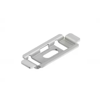 Niedax GRBP 6 F fästplatta för kabelrännor, 60 mm höjd, stål, sendzimirförzinkad, 100x60x1,5 mm