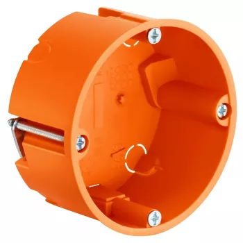 Kaiser Elektro 9061-00 hålväggsdosa Ø 68 mm djup 35 mm orange