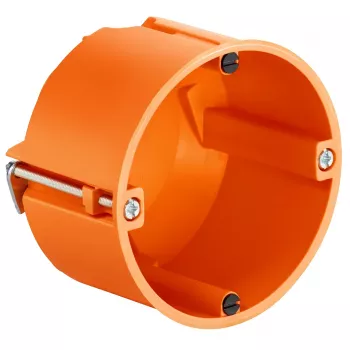 Kaiser Elektro 9068-01 hålväggsdosa Ø 68 mm djup 47 mm orange
