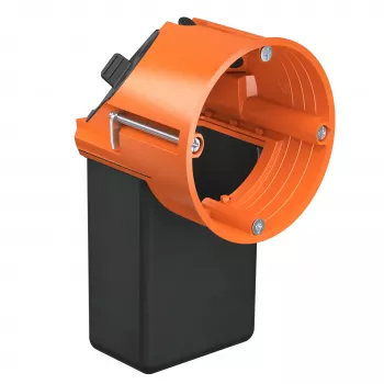 Kaiser Elektro ECON Flex lufttät hålväggsdosa orange 68 mm