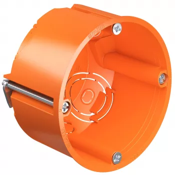 Kaiser Elektro 9063-02 hålväggs infälld dosa 68 x 49 mm orange