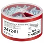 Kaiser Elektro 2472-91 sortimentslåda apparatskruvar, 100 st per storlek 3,2x15/25/40 mm