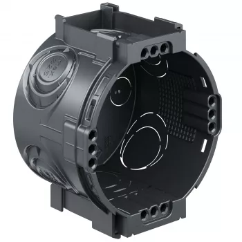 Kaiser Elektro UP1 infälld apparatdosa 4x3 1055-05 med skruvhylsor