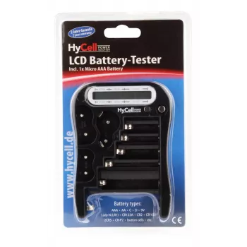 HyCell LCD-batteritestare