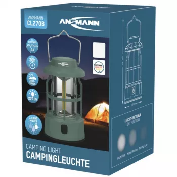 ANSMANN CL270B COB LED-campinglykta 270 lm