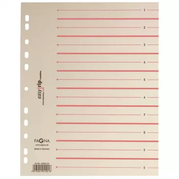 PAGNA 100 separationsblad Easy Rip A4 beige