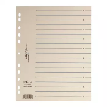 Pagna 100 Easy Rip separationsblad A4 beige