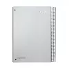Pagna bygelryggspärm A4 polypropen silver 40 mm rygg 24329-14
