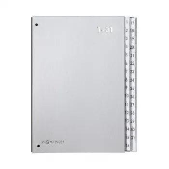 Pagna bygelryggspärm A4 polypropen silver 40 mm rygg 24329-14