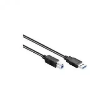 GoodConnections USB 3.0-kabel typ A-kontakt till typ B-kontakt, svart, 3 m