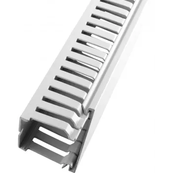 LICATEC kopplingskanal 100x75 mm halogenfri grå 7674-1