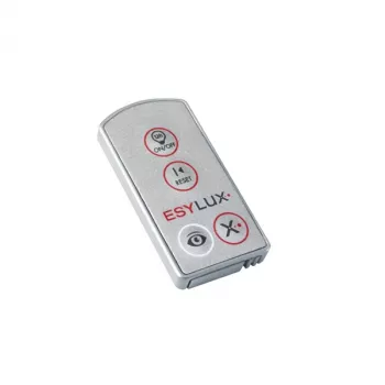ESYLUX EM10016011 tryckknapp - silver - 1-fack momentkontakt