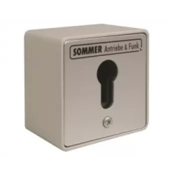 SOMMER S12760-00001 nyckelbrytare 1 kontakt utan cylinder utanpåliggande montage