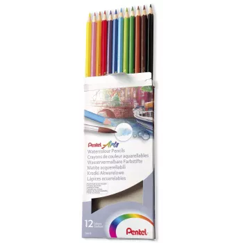 Pentel Arts akvarellpennor blandade färger