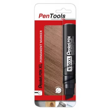 Pentel N50XL permanentmarker med kilspets svart streckbredd 17,0 mm robust
