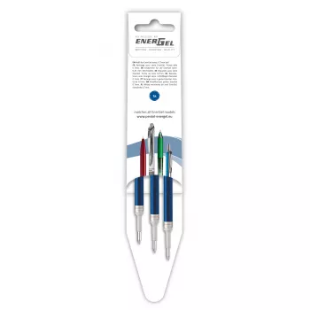 Pentel 3 EnerGel gelpenna refiller blå 0,7 mm