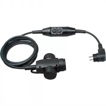 Bachmann Mobile PRCD-S bärbar PRCD-S förlängningskabel med jordfelsbrytare 230V 16A IP55