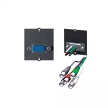 Bachmann anpassad modul 1 x VGA – modulär frontplatta Snap-In