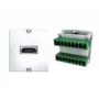 Bachmann Custom Module - Modular Faceplate Snap-In svart