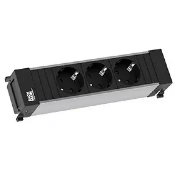 Bachmann Power Frame 3x SCHUKO uttagsenhet 2 m kabel