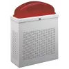 ABB SSF/GB trådbunden siren - aluminium - grå/röd - 100 dB - 12 V