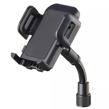 K&M 19762 Smartphonehållare för mikrofonstativ, svart