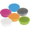 FRANKEN MagFun Magneter Blandade färger 10-pack 32 mm Skiva Ferrit