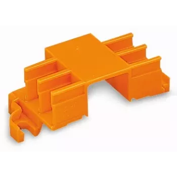 WAGO 243-113 Monteringsadapter för 6 kontaktdon, Serie 243, Orange